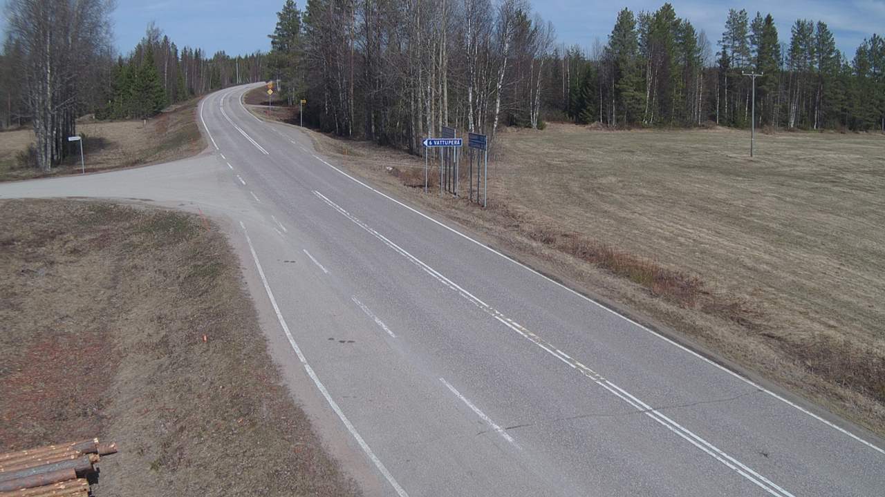 Weather Camera Image Road 78 Puolanka, Paasikoski, Puolanka, Kainuu