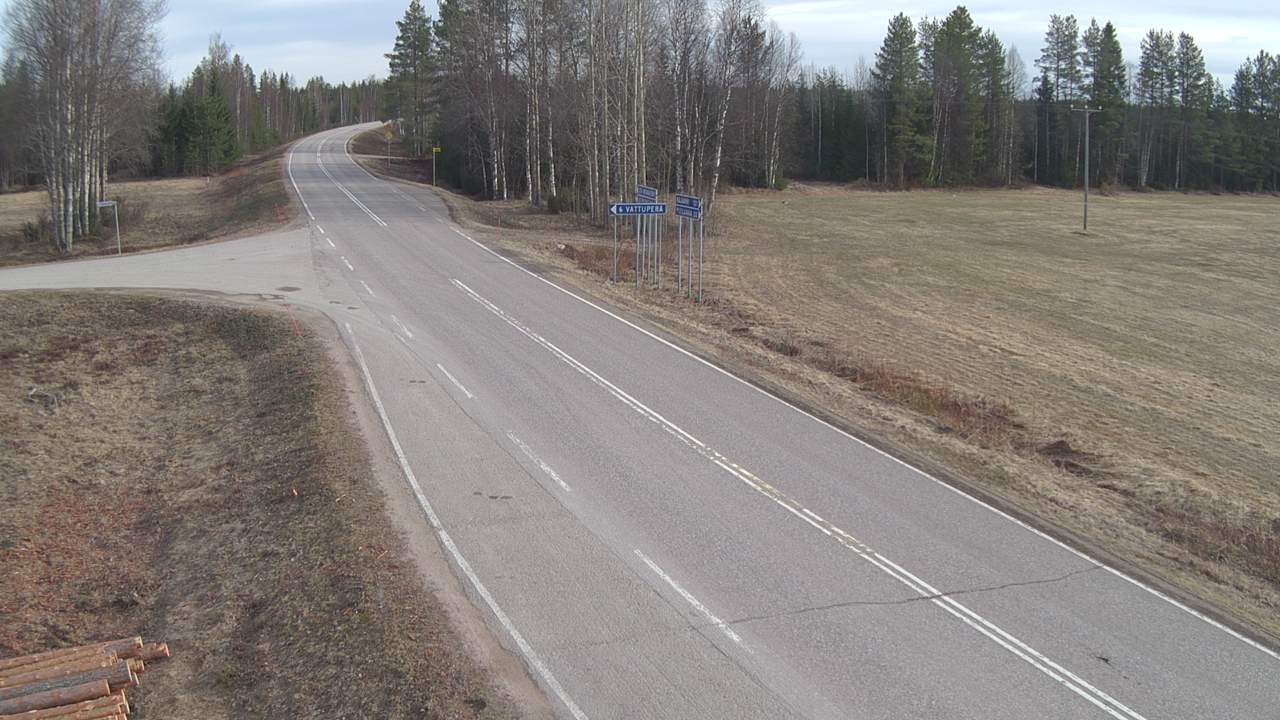 Weather Camera Image Road 78 Puolanka, Paasikoski, Puolanka, Kainuu