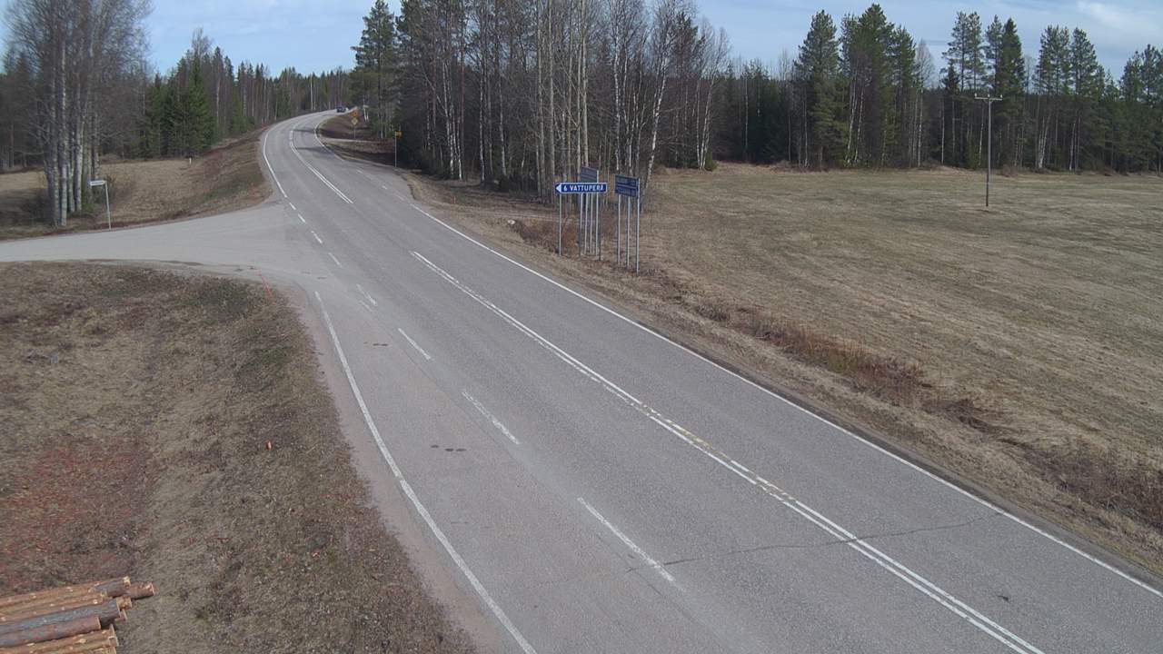 Weather Camera Image Road 78 Puolanka, Paasikoski, Puolanka, Kainuu