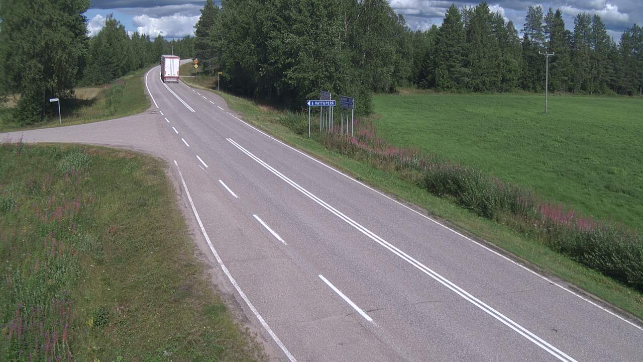 Weather Camera Image Road 78 Puolanka, Paasikoski, Puolanka, Kainuu