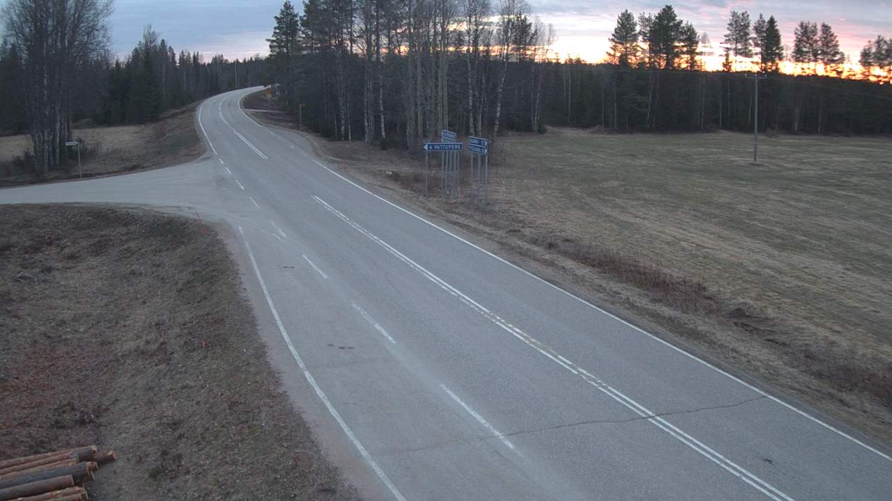 Weather Camera Image Road 78 Puolanka, Paasikoski, Puolanka, Kainuu