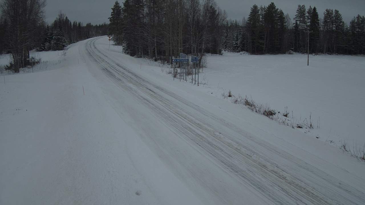 Weather Camera Image Väg 78 Puolanka, Paasikoski, Puolanka, Kainuu