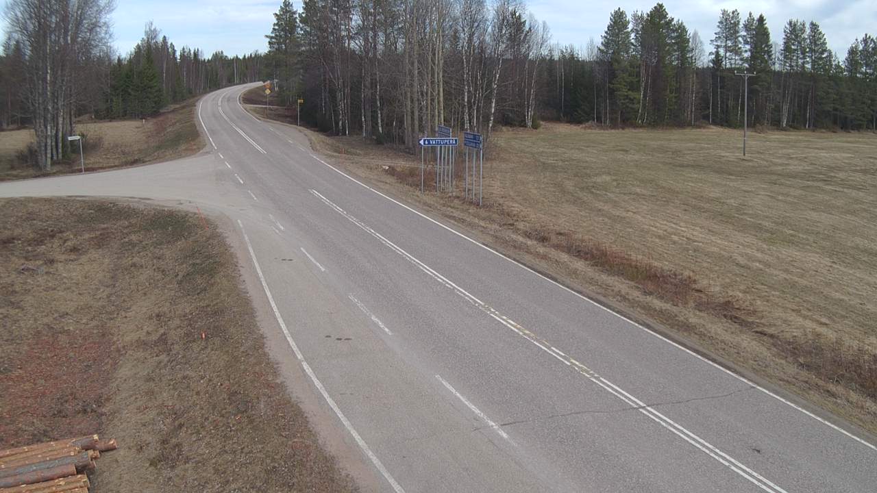 Weather Camera Image Road 78 Puolanka, Paasikoski, Puolanka, Kainuu