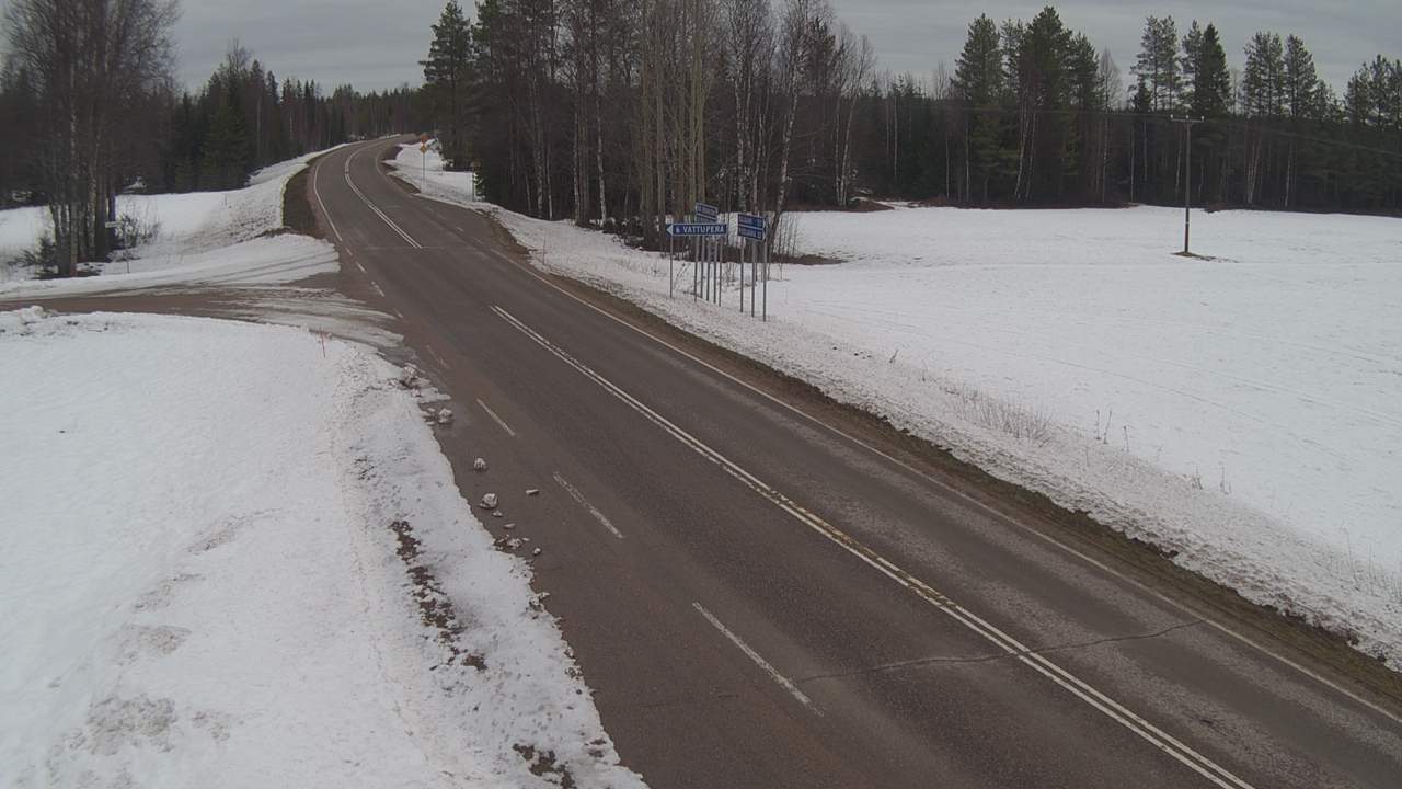 Weather Camera Image Road 78 Puolanka, Paasikoski, Puolanka, Kainuu