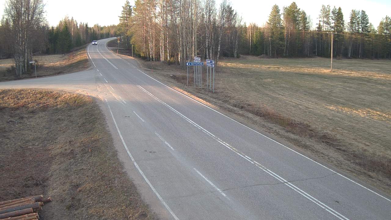Weather Camera Image Road 78 Puolanka, Paasikoski, Puolanka, Kainuu
