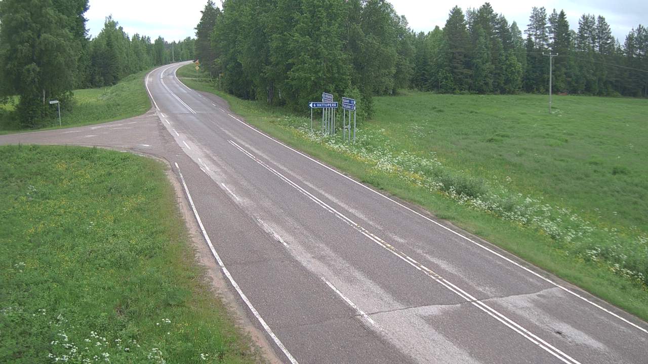 Weather Camera Image Road 78 Puolanka, Paasikoski, Puolanka, Kainuu
