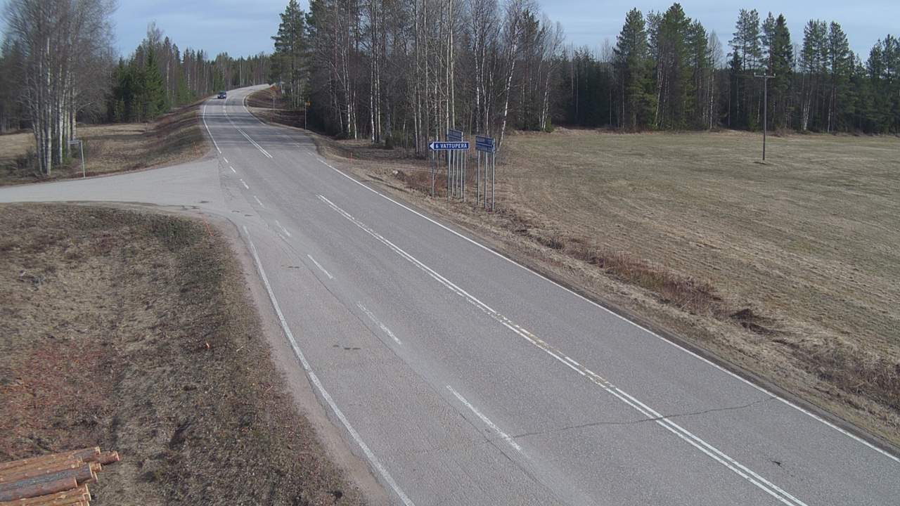 Weather Camera Image Road 78 Puolanka, Paasikoski, Puolanka, Kainuu