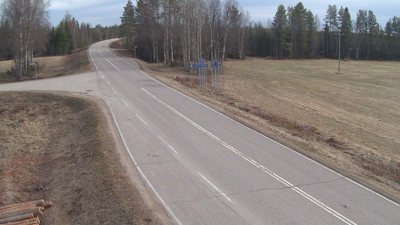 Weather Camera Image Road 78 Puolanka, Paasikoski, Puolanka, Kainuu