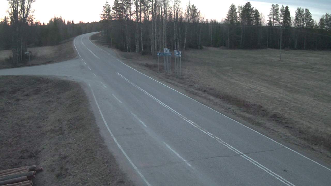 Weather Camera Image Road 78 Puolanka, Paasikoski, Puolanka, Kainuu