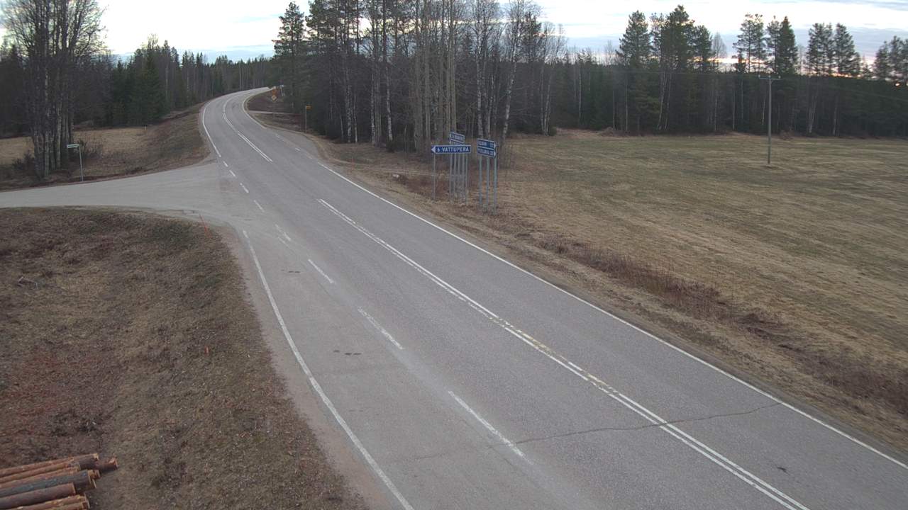Weather Camera Image Road 78 Puolanka, Paasikoski, Puolanka, Kainuu