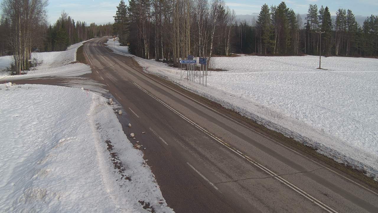 Weather Camera Image Road 78 Puolanka, Paasikoski, Puolanka, Kainuu