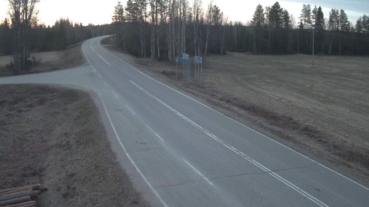 Weather Camera Image Road 78 Puolanka, Paasikoski, Puolanka, Kainuu
