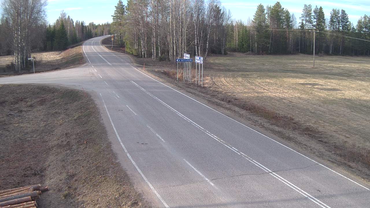 Weather Camera Image Road 78 Puolanka, Paasikoski, Puolanka, Kainuu