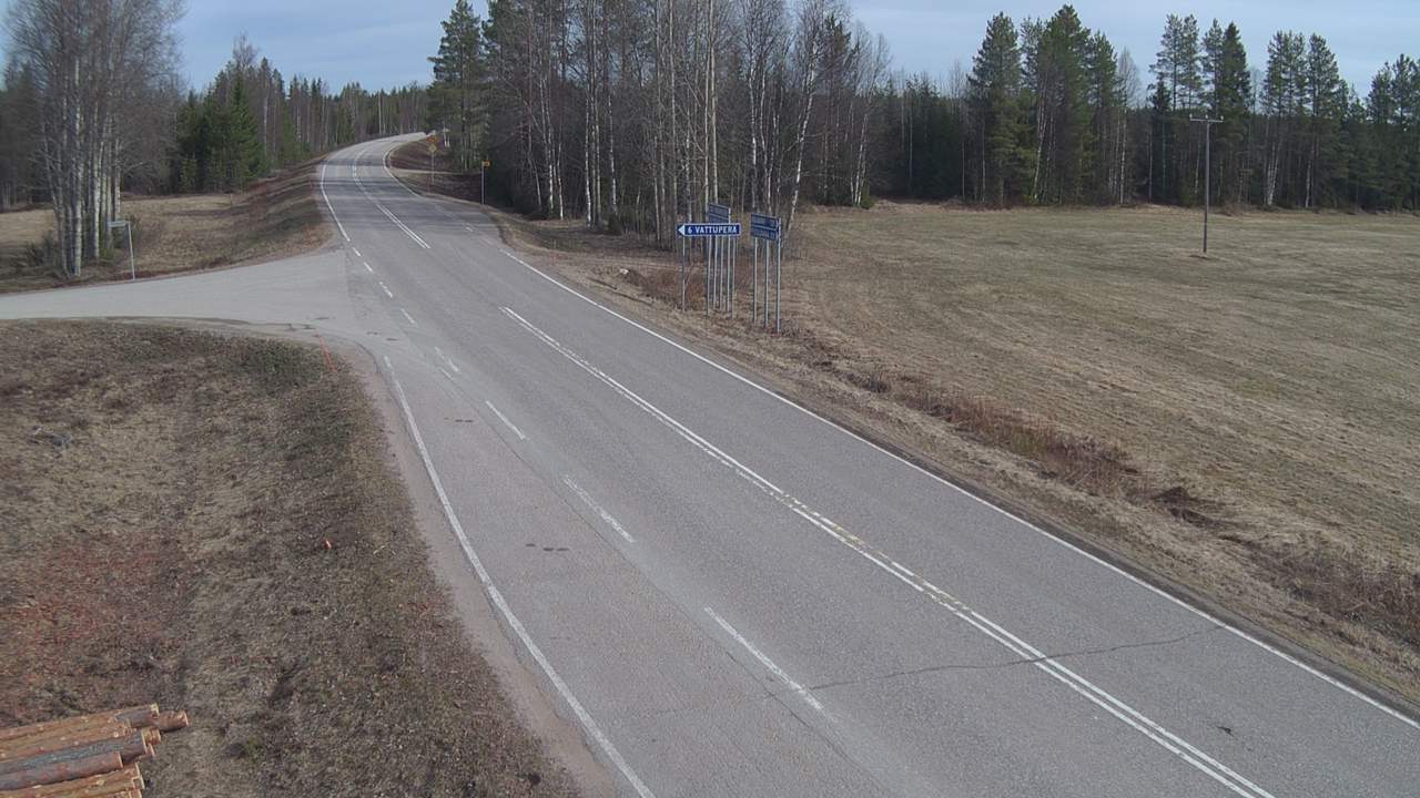 Weather Camera Image Road 78 Puolanka, Paasikoski, Puolanka, Kainuu