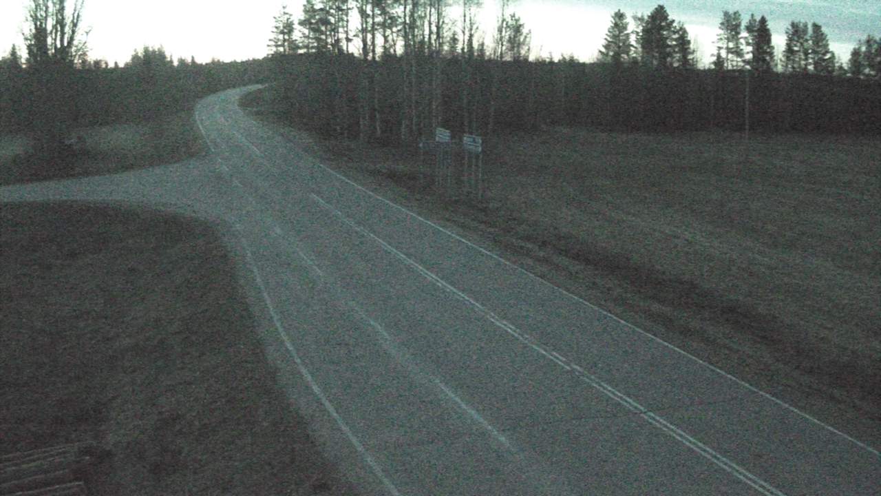 Weather Camera Image Road 78 Puolanka, Paasikoski, Puolanka, Kainuu