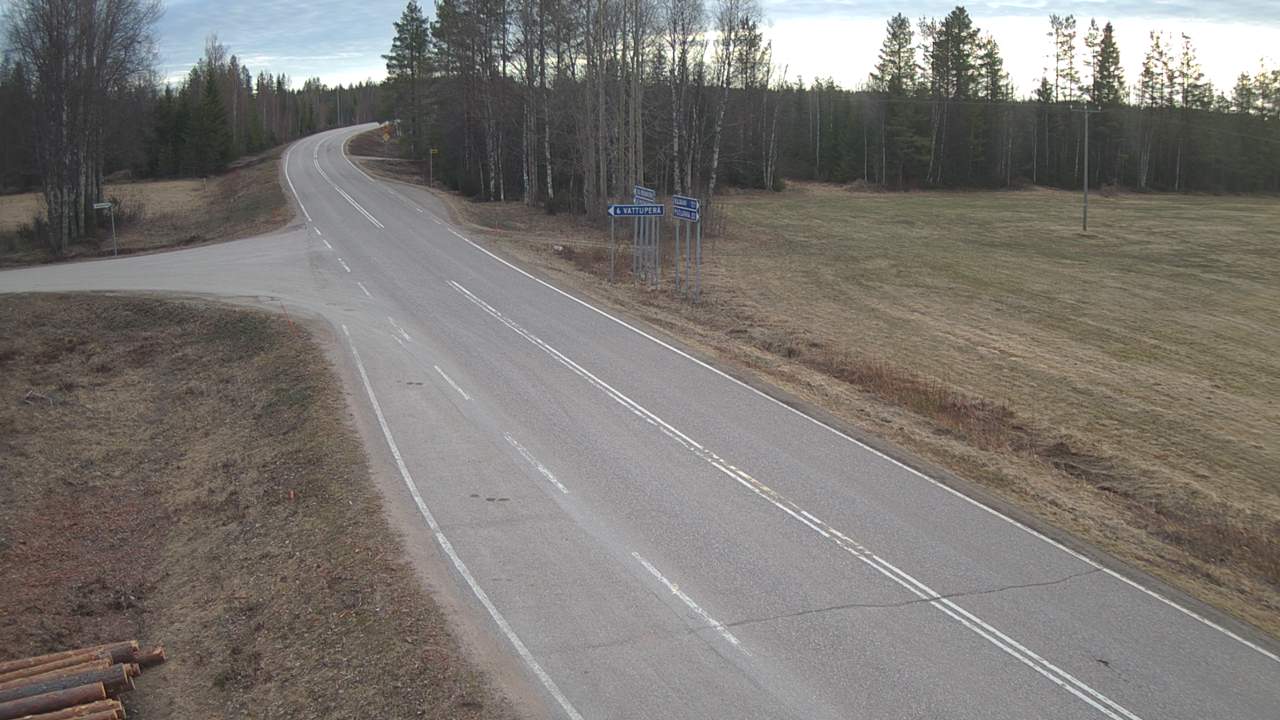 Weather Camera Image Road 78 Puolanka, Paasikoski, Puolanka, Kainuu