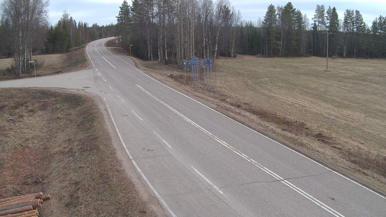Weather Camera Image Road 78 Puolanka, Paasikoski, Puolanka, Kainuu