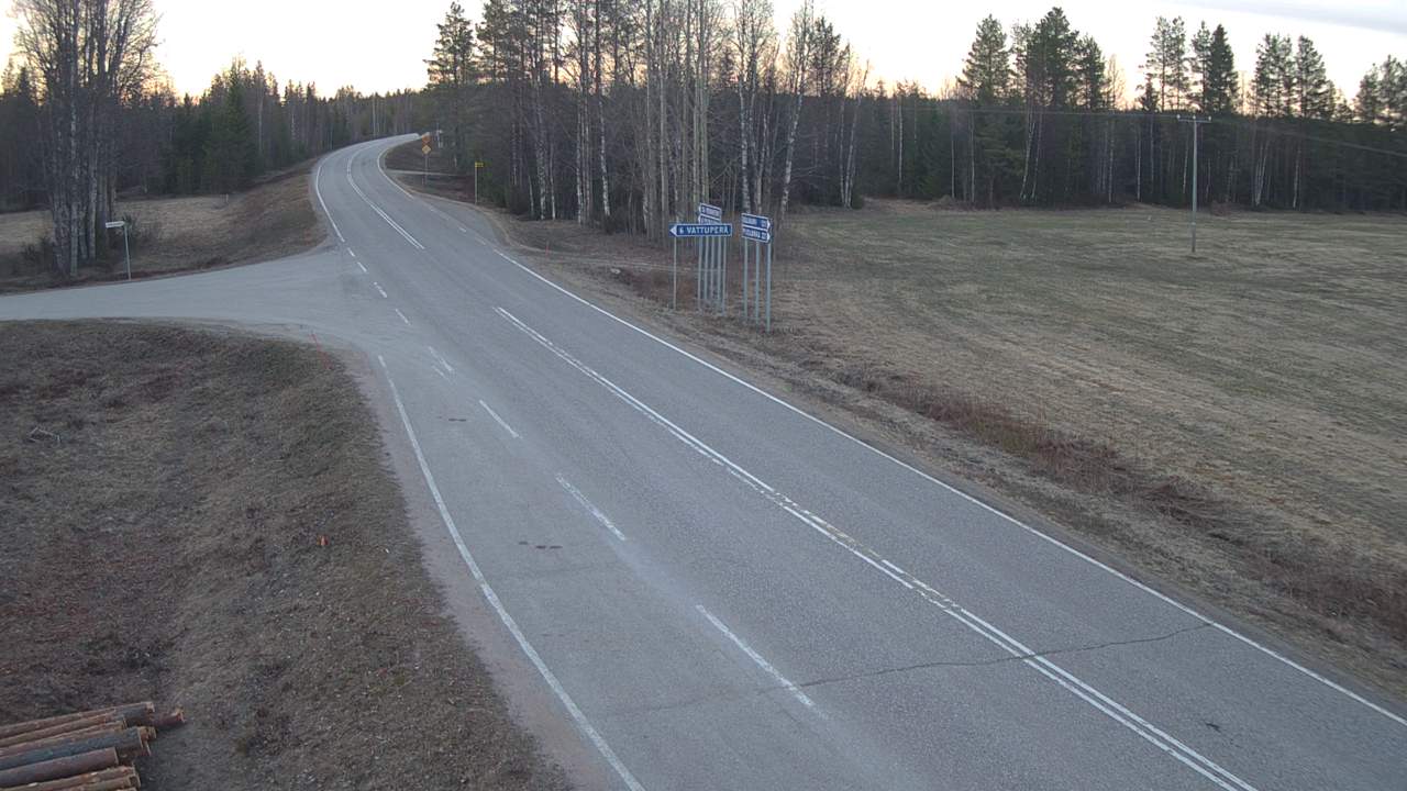Weather Camera Image Road 78 Puolanka, Paasikoski, Puolanka, Kainuu