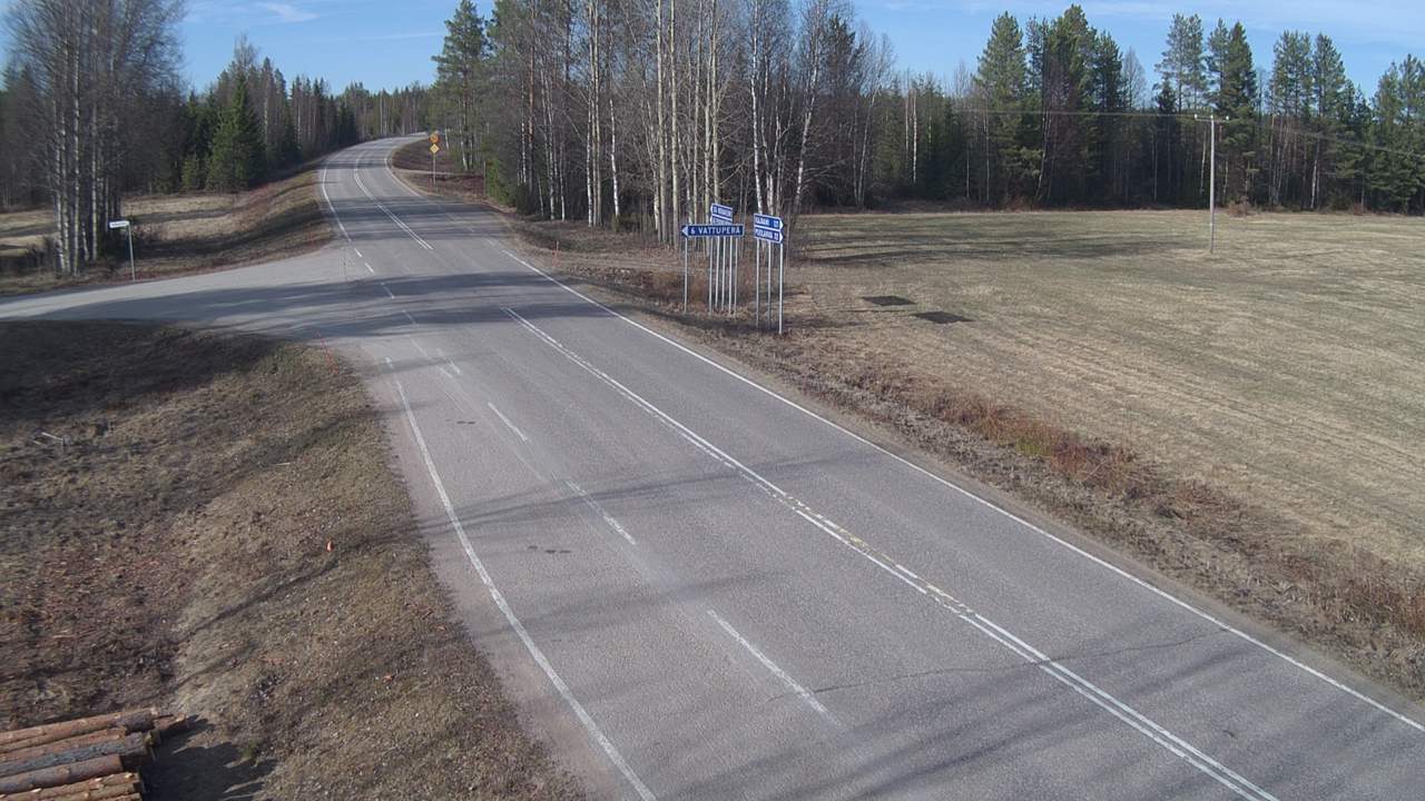 Weather Camera Image Road 78 Puolanka, Paasikoski, Puolanka, Kainuu
