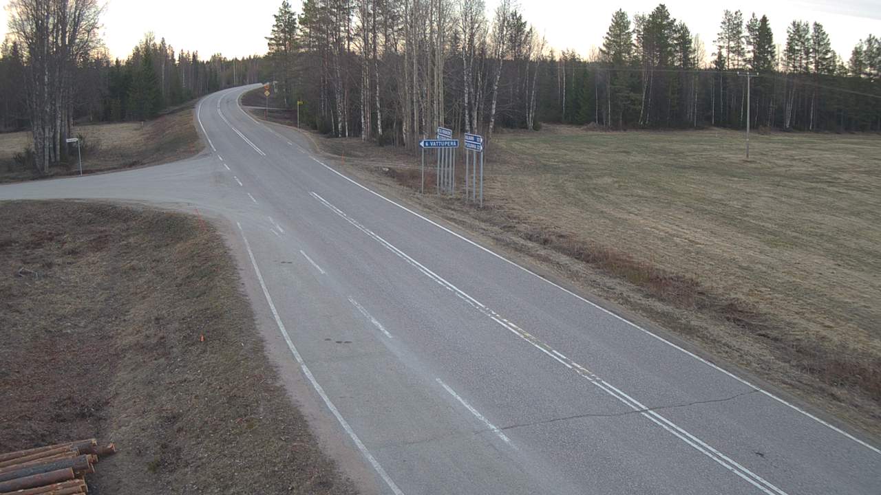 Weather Camera Image Road 78 Puolanka, Paasikoski, Puolanka, Kainuu