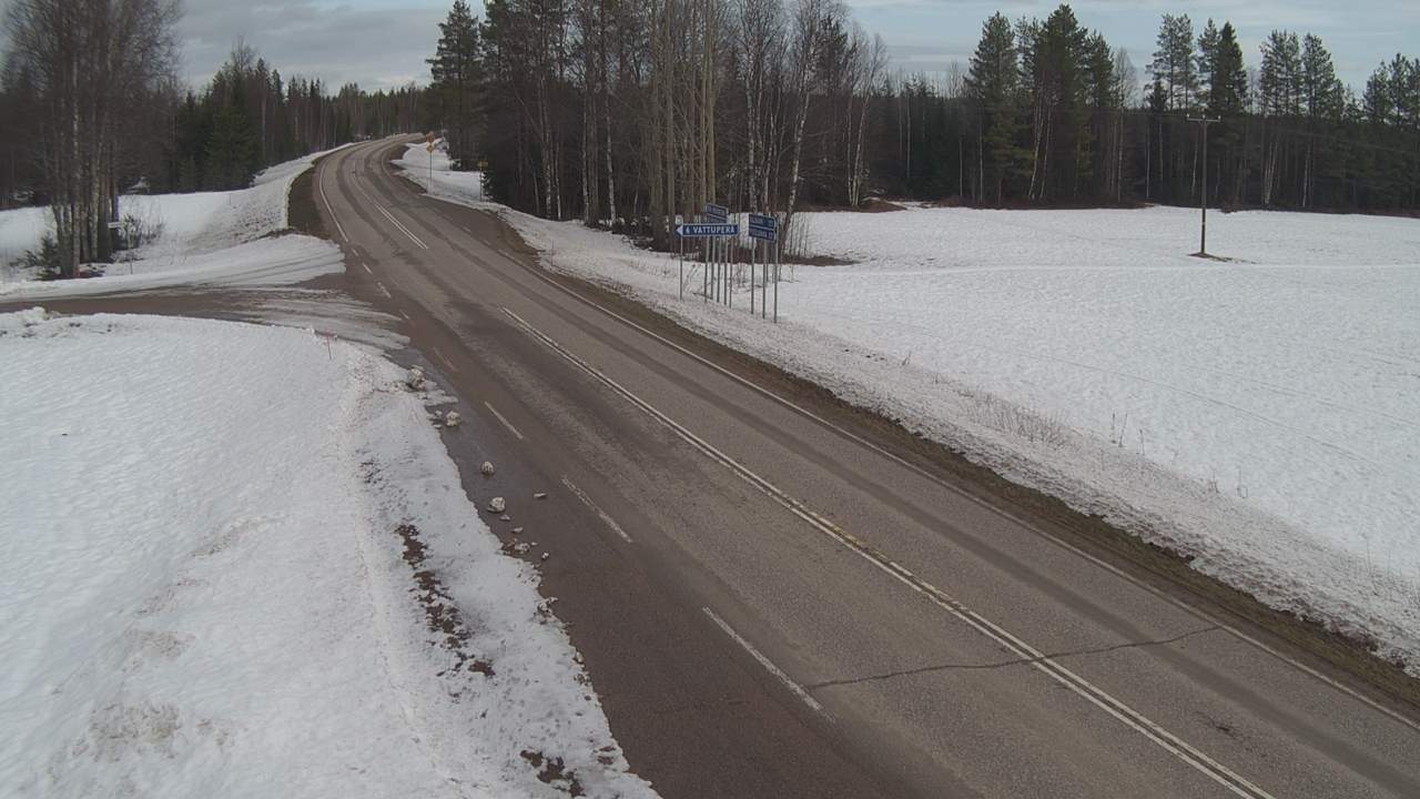 Weather Camera Image Road 78 Puolanka, Paasikoski, Puolanka, Kainuu