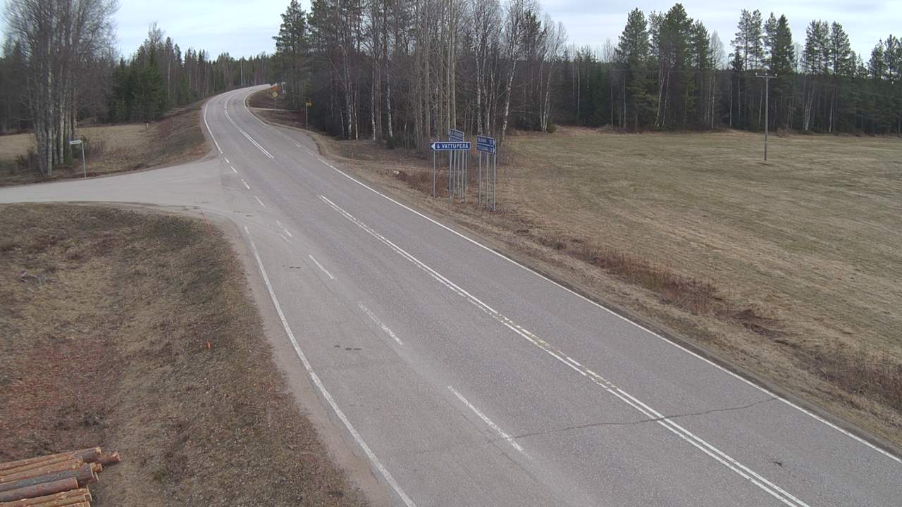 Weather Camera Image Road 78 Puolanka, Paasikoski, Puolanka, Kainuu