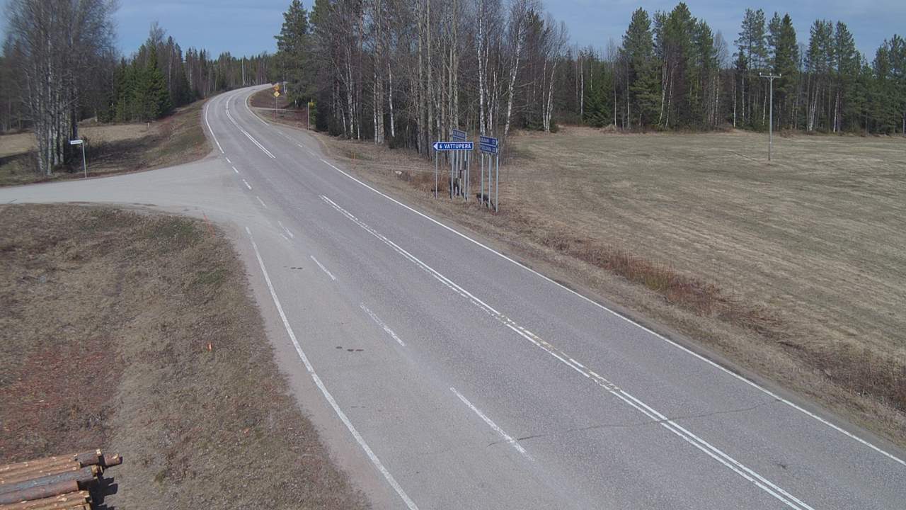 Weather Camera Image Road 78 Puolanka, Paasikoski, Puolanka, Kainuu