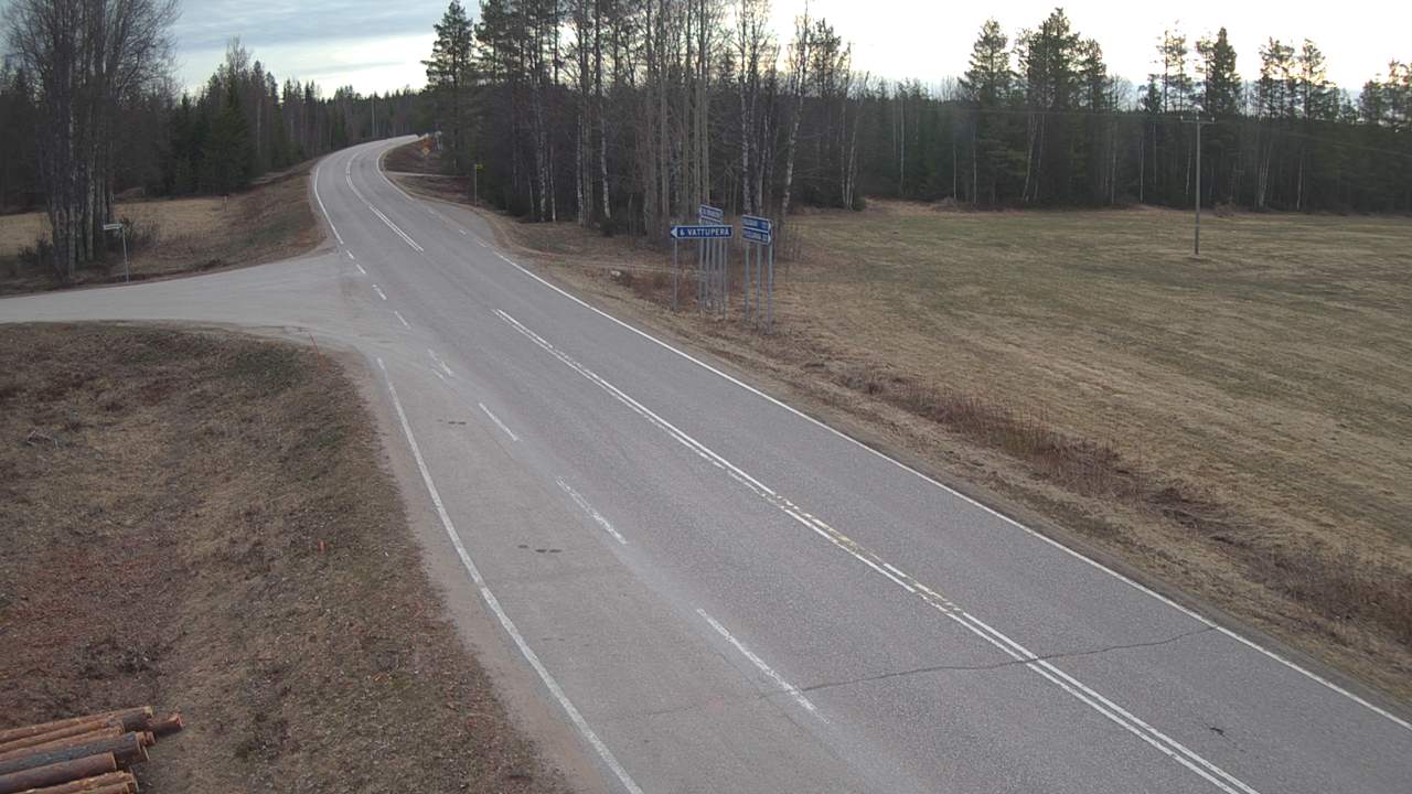 Weather Camera Image Road 78 Puolanka, Paasikoski, Puolanka, Kainuu