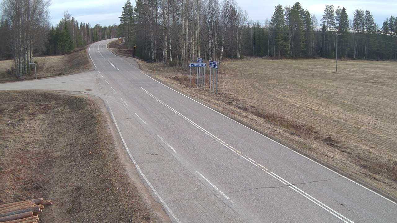 Weather Camera Image Road 78 Puolanka, Paasikoski, Puolanka, Kainuu