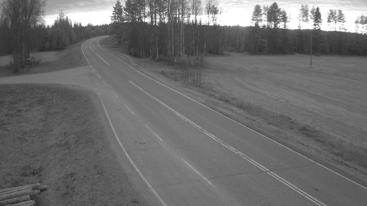 Weather Camera Image Road 78 Puolanka, Paasikoski, Puolanka, Kainuu