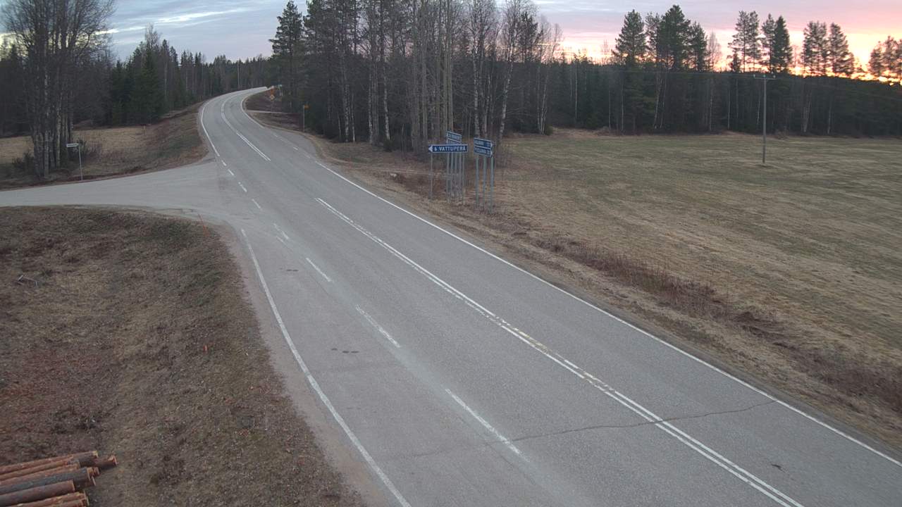 Weather Camera Image Road 78 Puolanka, Paasikoski, Puolanka, Kainuu