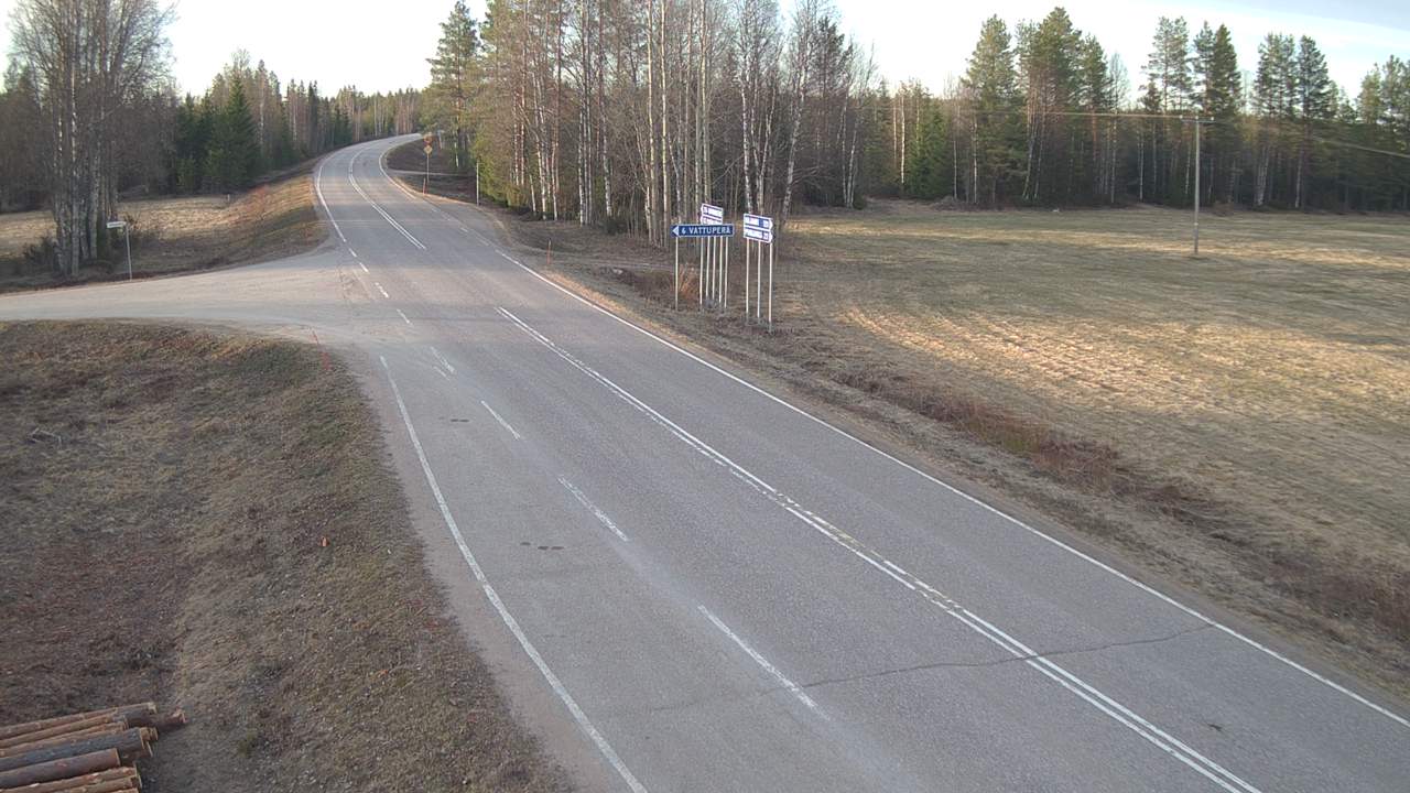 Weather Camera Image Road 78 Puolanka, Paasikoski, Puolanka, Kainuu