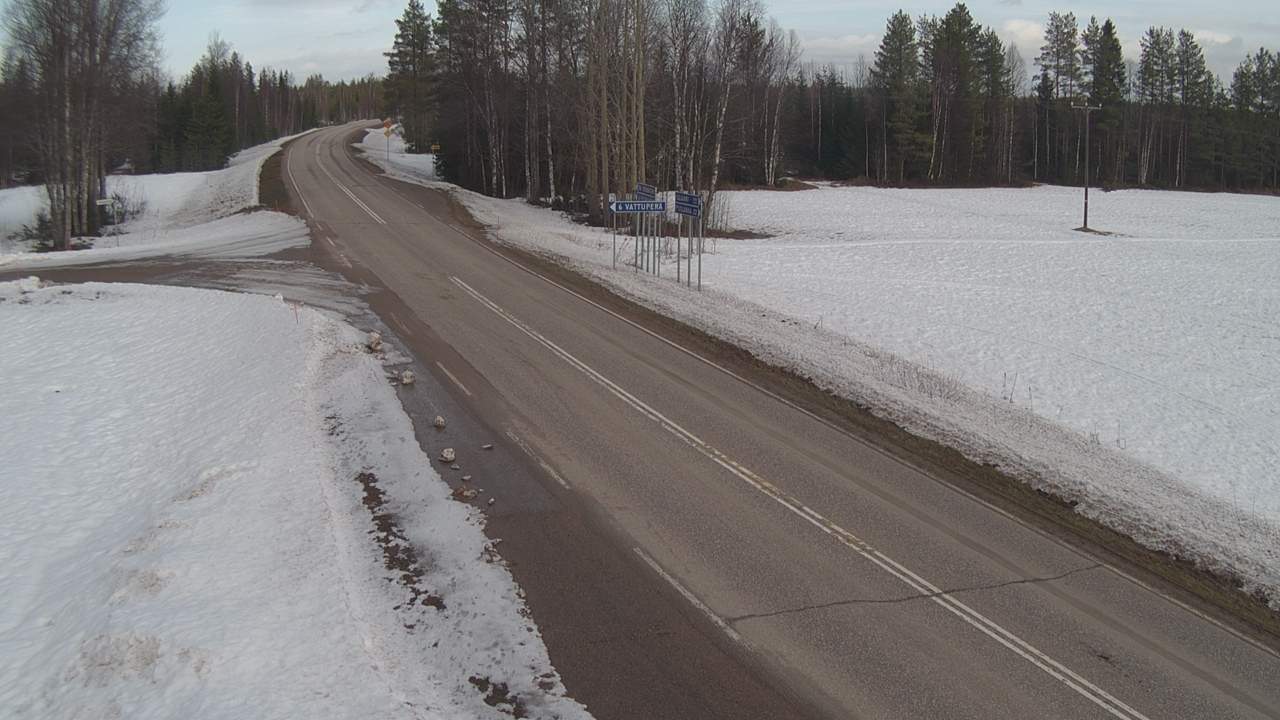 Weather Camera Image Road 78 Puolanka, Paasikoski, Puolanka, Kainuu