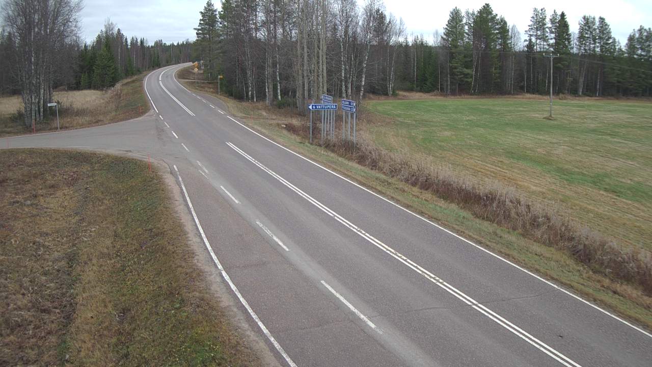 Weather Camera Image Väg 78 Puolanka, Paasikoski, Puolanka, Kainuu
