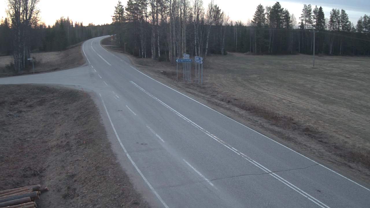 Weather Camera Image Road 78 Puolanka, Paasikoski, Puolanka, Kainuu
