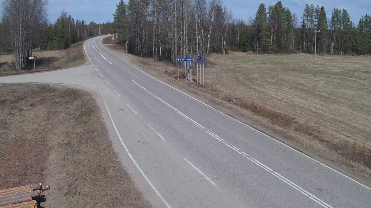 Weather Camera Image Road 78 Puolanka, Paasikoski, Puolanka, Kainuu