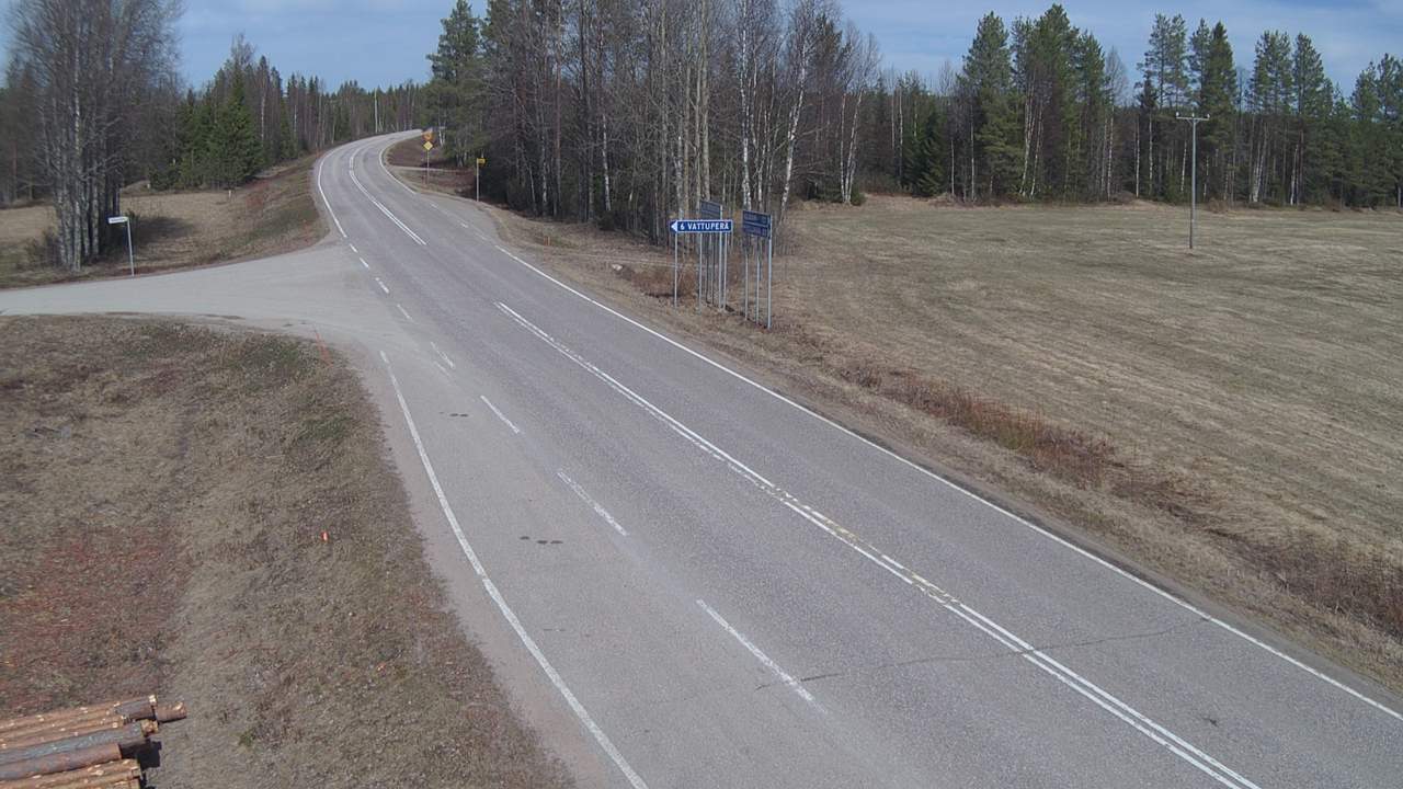 Weather Camera Image Road 78 Puolanka, Paasikoski, Puolanka, Kainuu