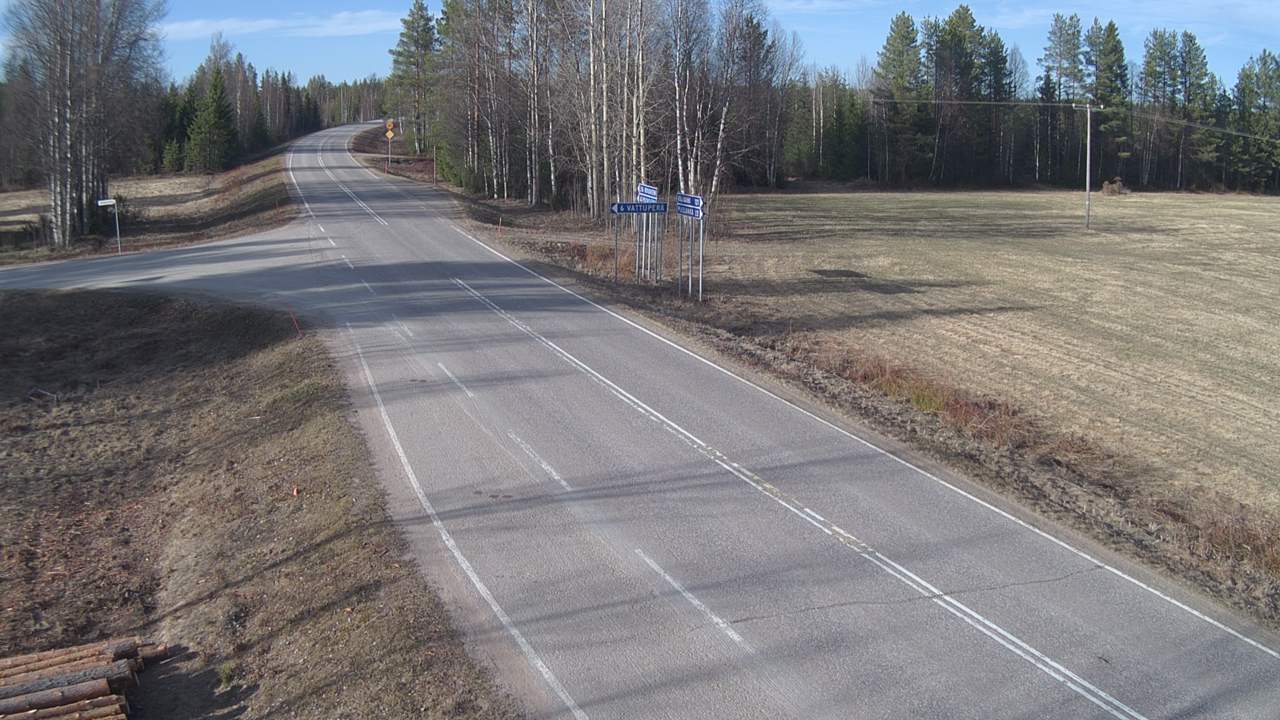 Weather Camera Image Road 78 Puolanka, Paasikoski, Puolanka, Kainuu