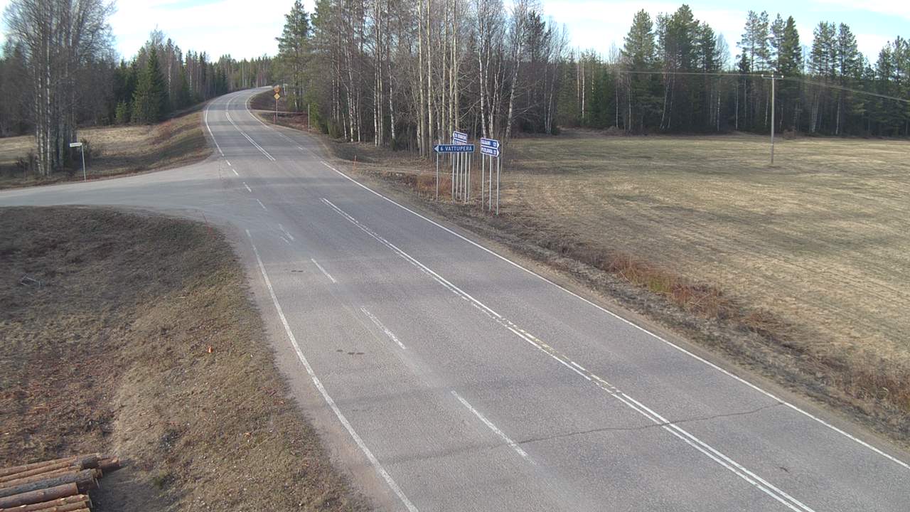 Weather Camera Image Road 78 Puolanka, Paasikoski, Puolanka, Kainuu