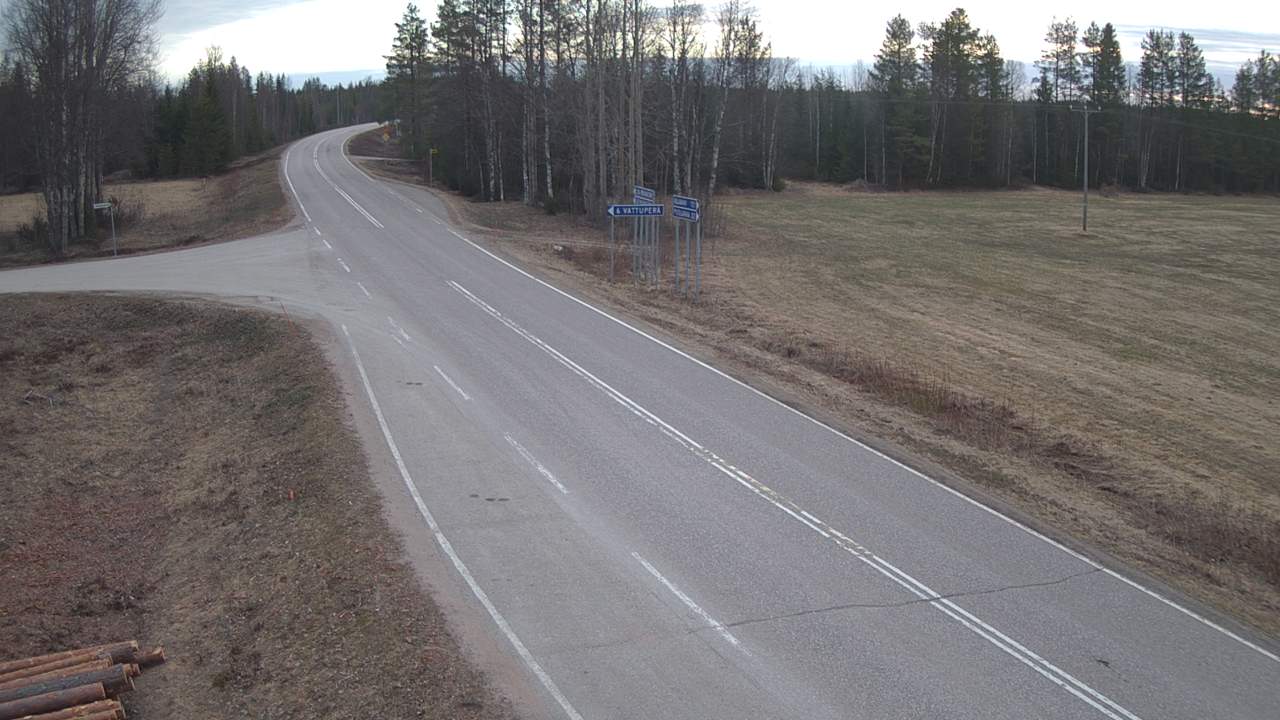 Weather Camera Image Road 78 Puolanka, Paasikoski, Puolanka, Kainuu