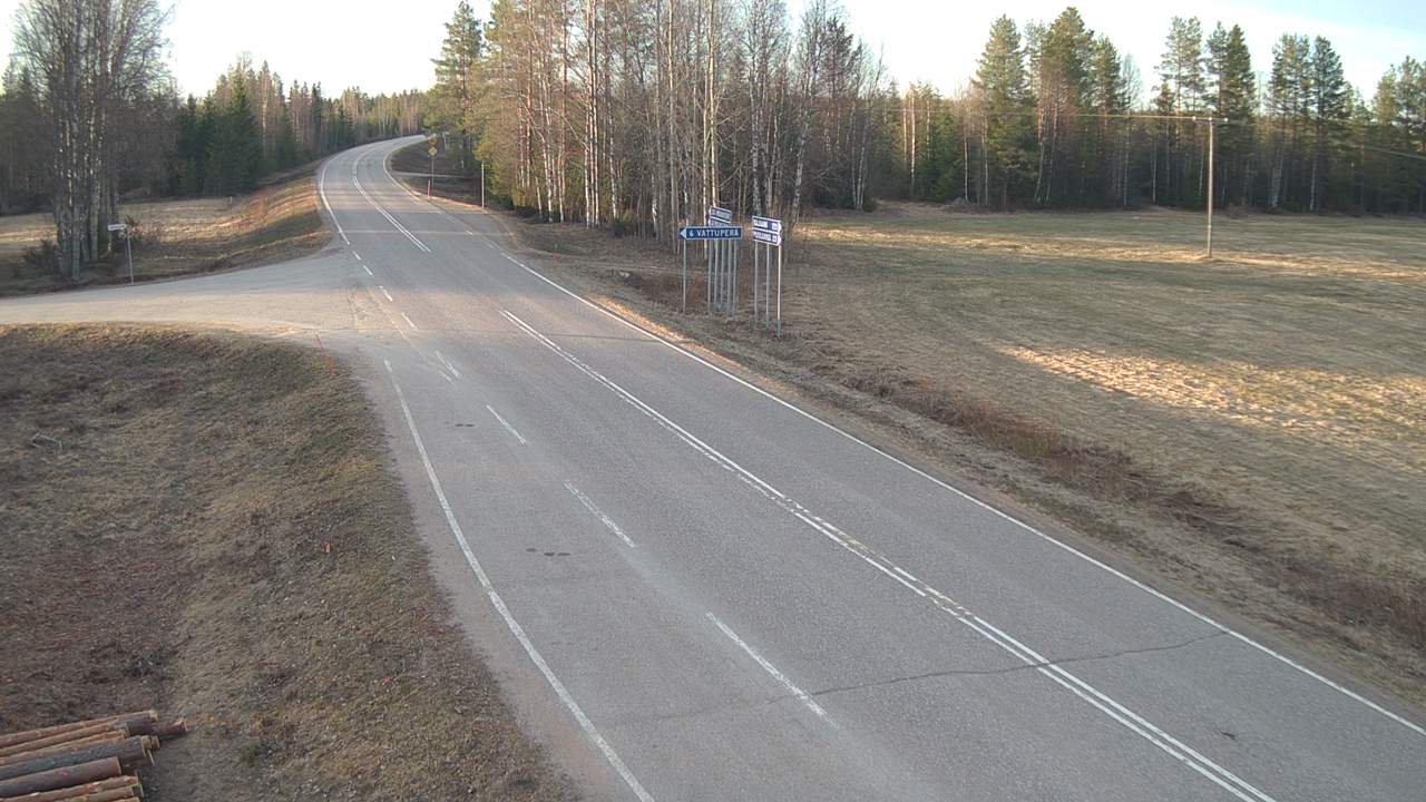 Weather Camera Image Road 78 Puolanka, Paasikoski, Puolanka, Kainuu