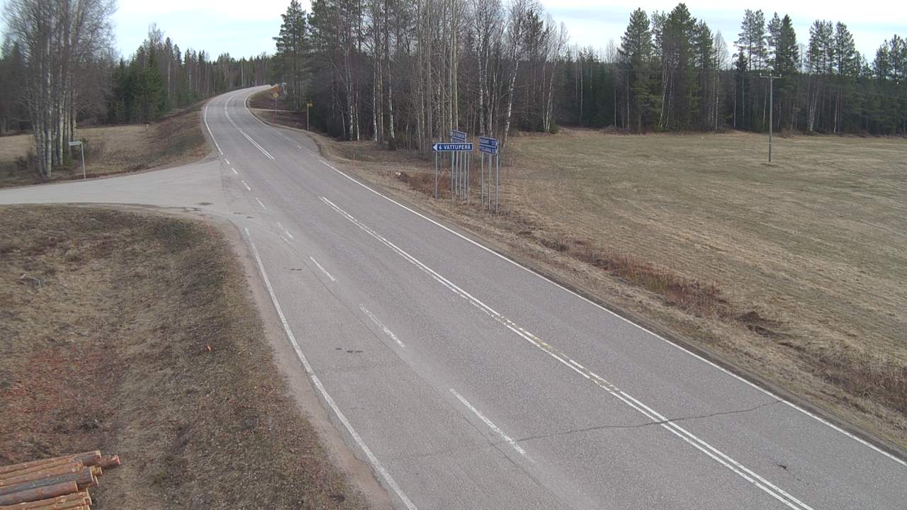 Weather Camera Image Road 78 Puolanka, Paasikoski, Puolanka, Kainuu