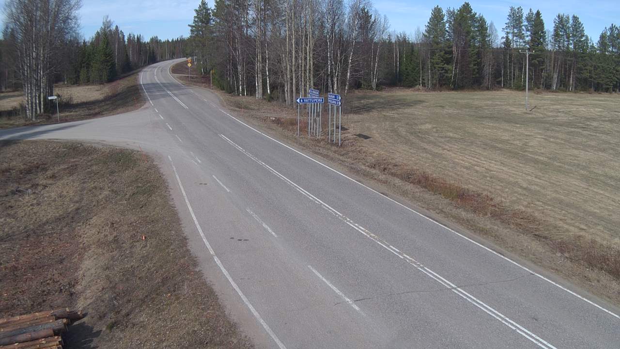 Weather Camera Image Road 78 Puolanka, Paasikoski, Puolanka, Kainuu