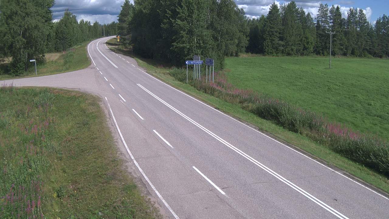 Weather Camera Image Road 78 Puolanka, Paasikoski, Puolanka, Kainuu