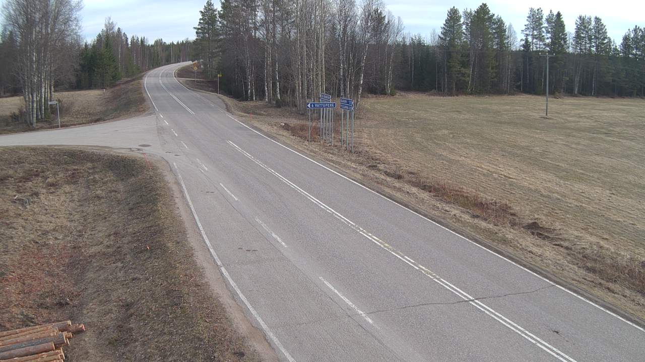 Weather Camera Image Road 78 Puolanka, Paasikoski, Puolanka, Kainuu