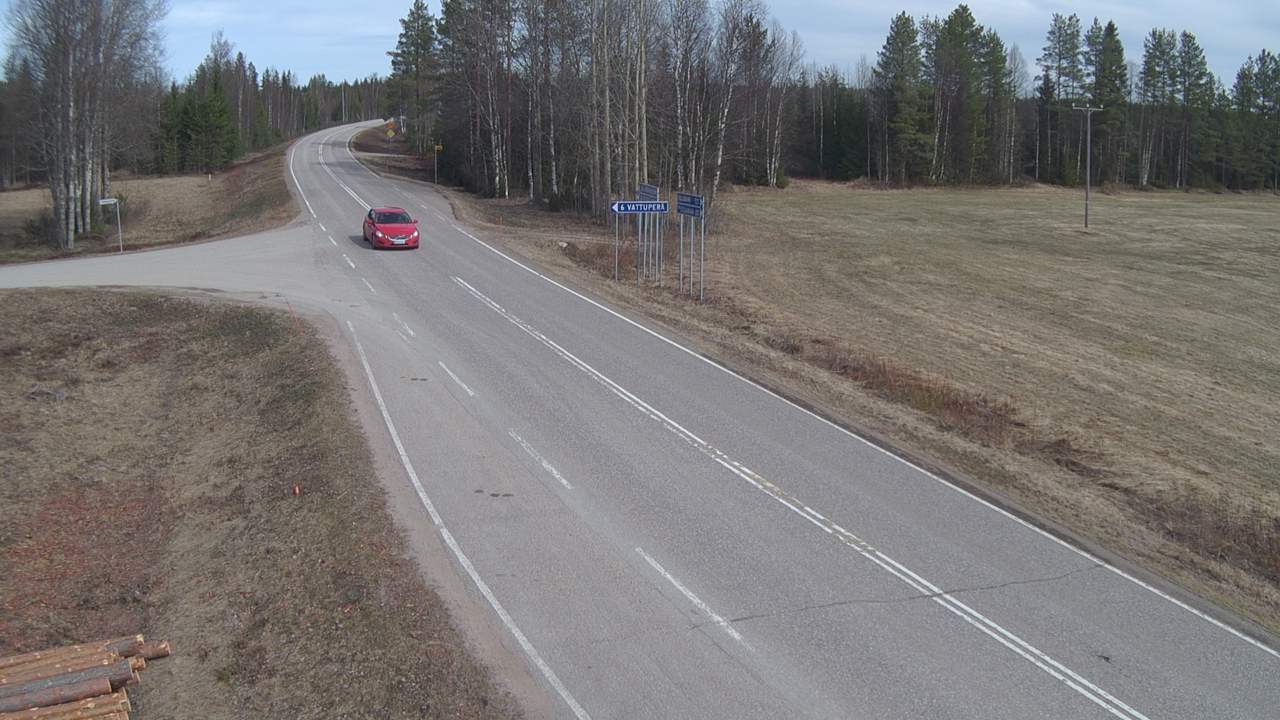 Weather Camera Image Road 78 Puolanka, Paasikoski, Puolanka, Kainuu