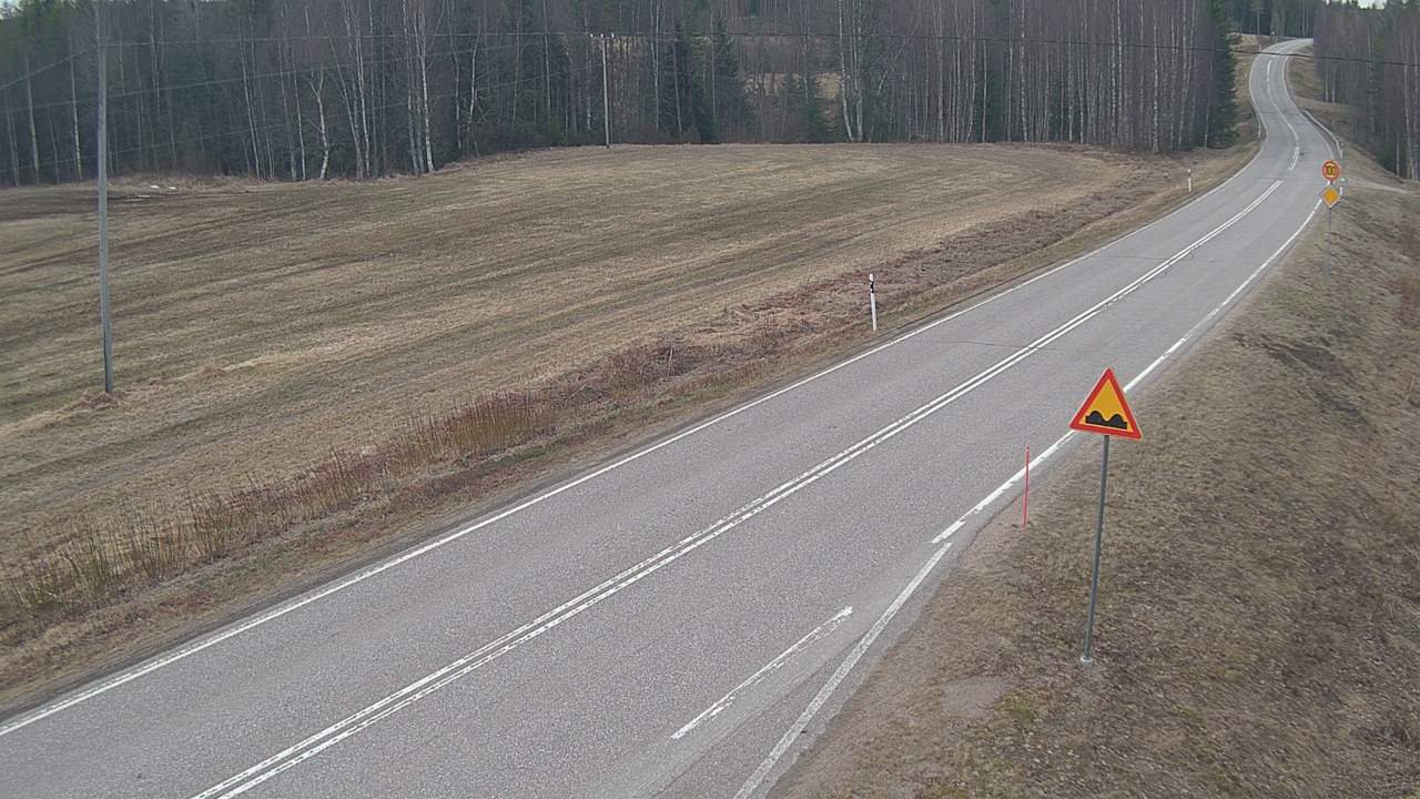 Weather Camera Image Road 78 Puolanka, Paasikoski, Puolanka, Kainuu