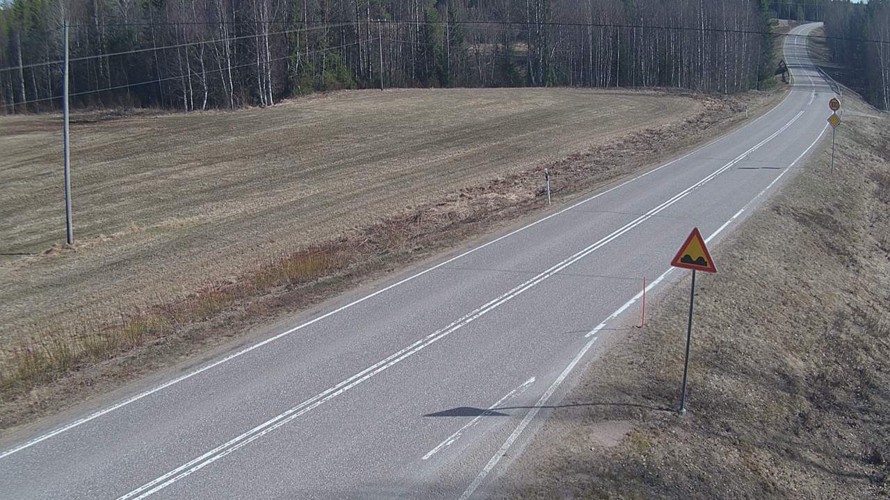 Weather Camera Image Road 78 Puolanka, Paasikoski, Puolanka, Kainuu