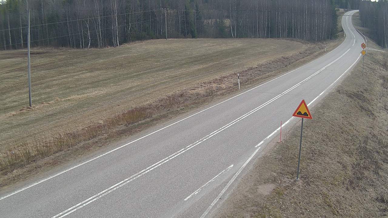 Weather Camera Image Väg 78 Puolanka, Paasikoski, Puolanka, Kainuu