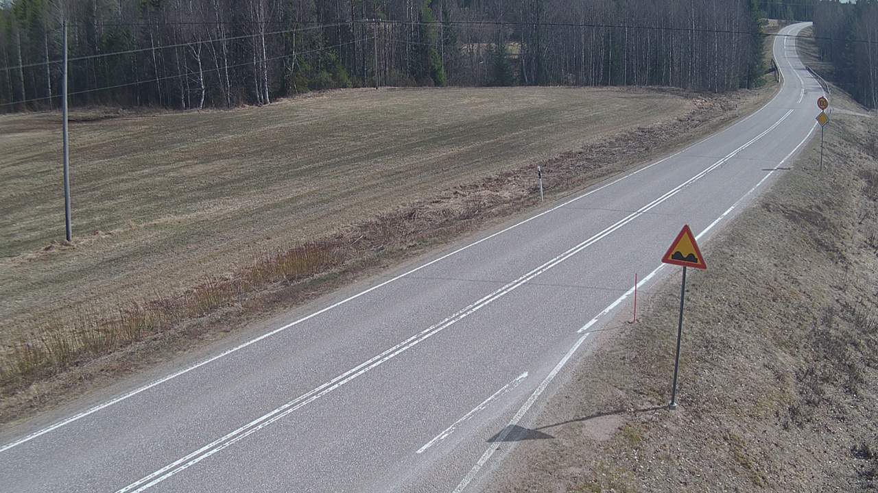 Weather Camera Image Väg 78 Puolanka, Paasikoski, Puolanka, Kainuu